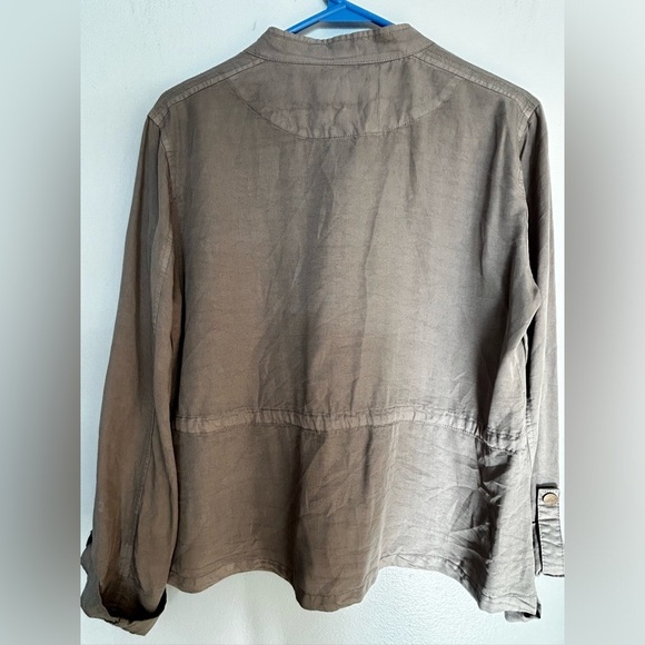 Sanctuary Safari Utility Jacket With Roll Up Sleeves Size Medium - Picture 3 of 12